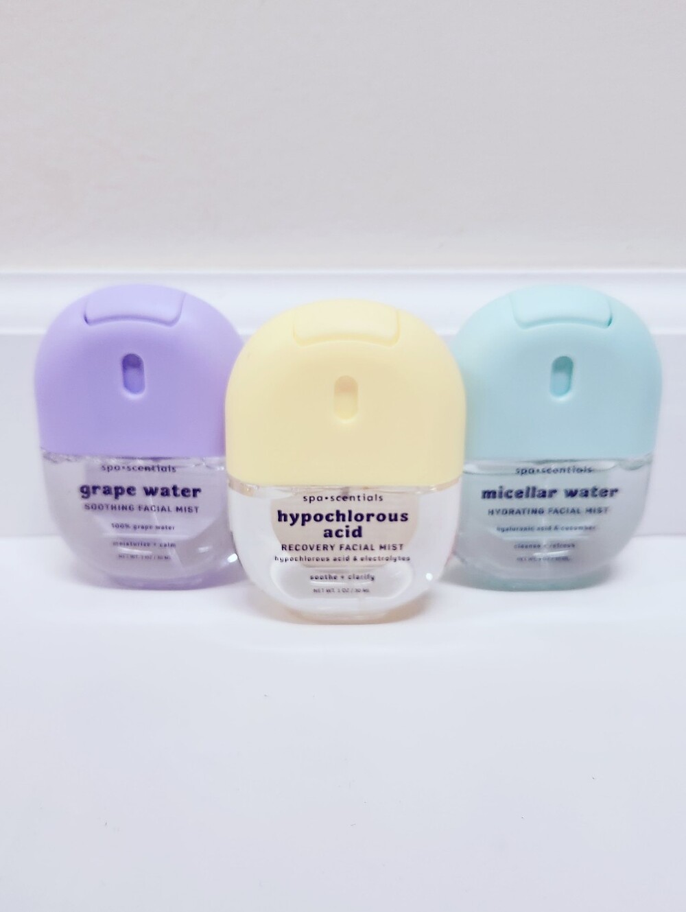 Spa Scentials Facial Mist Set